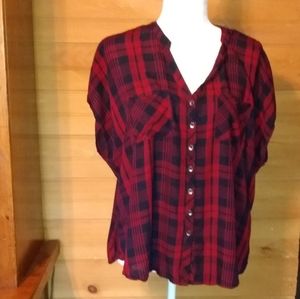 Torrid Plaid Top   2